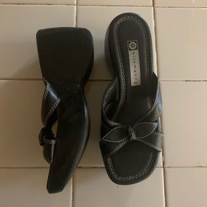 Ellemenno Women’s Platform Bow Sandals 8.5